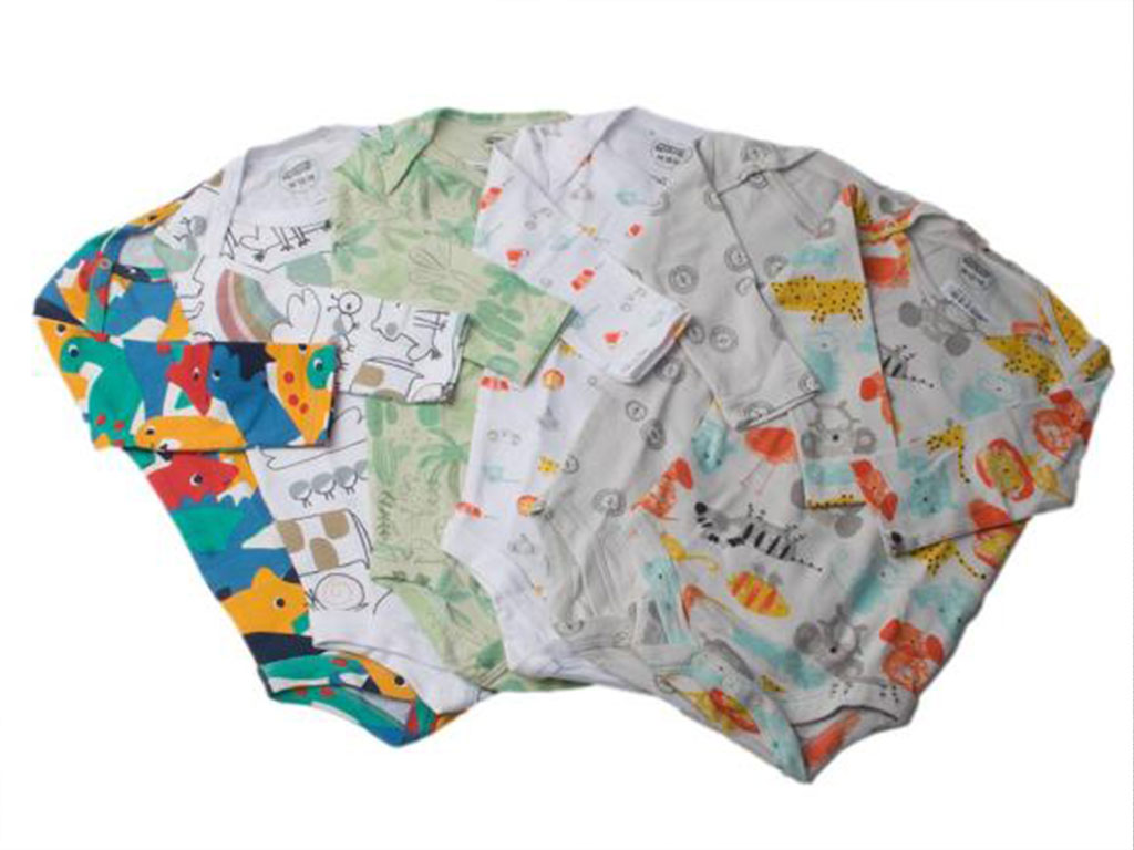 بادی آستین بلند نوزادی سایز 18-12 ماه ماماس اند پاپاس Mamas & papas