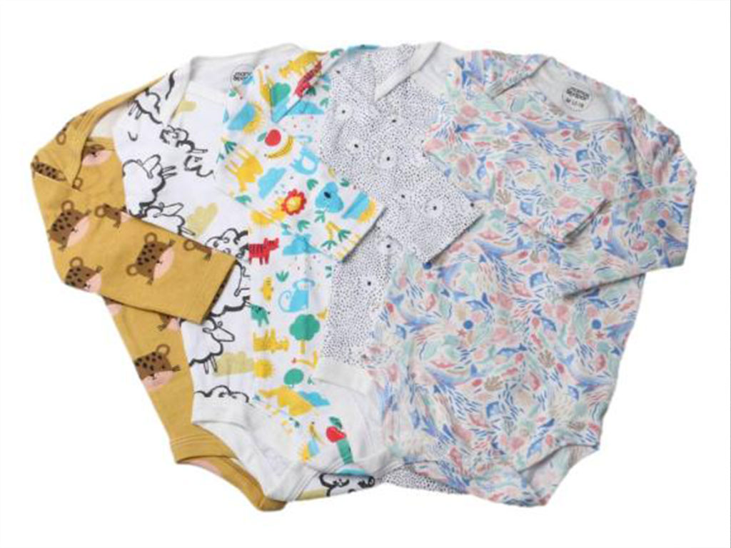 بادی آستین بلند نوزادی سایز 18-12 ماه ماماس اند پاپاس Mamas & papas