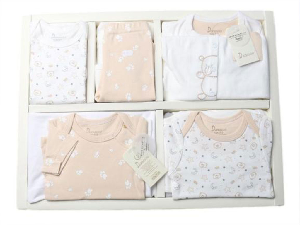 ست بیمارستانی 17 تکه نوزادی طرح خرس و ماه دانالو Danaloo