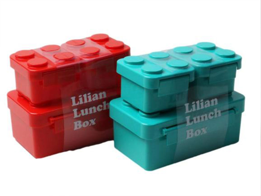 ظرف غذا دو طبقه کودک لیلیان طرح لگویی هوگر houger