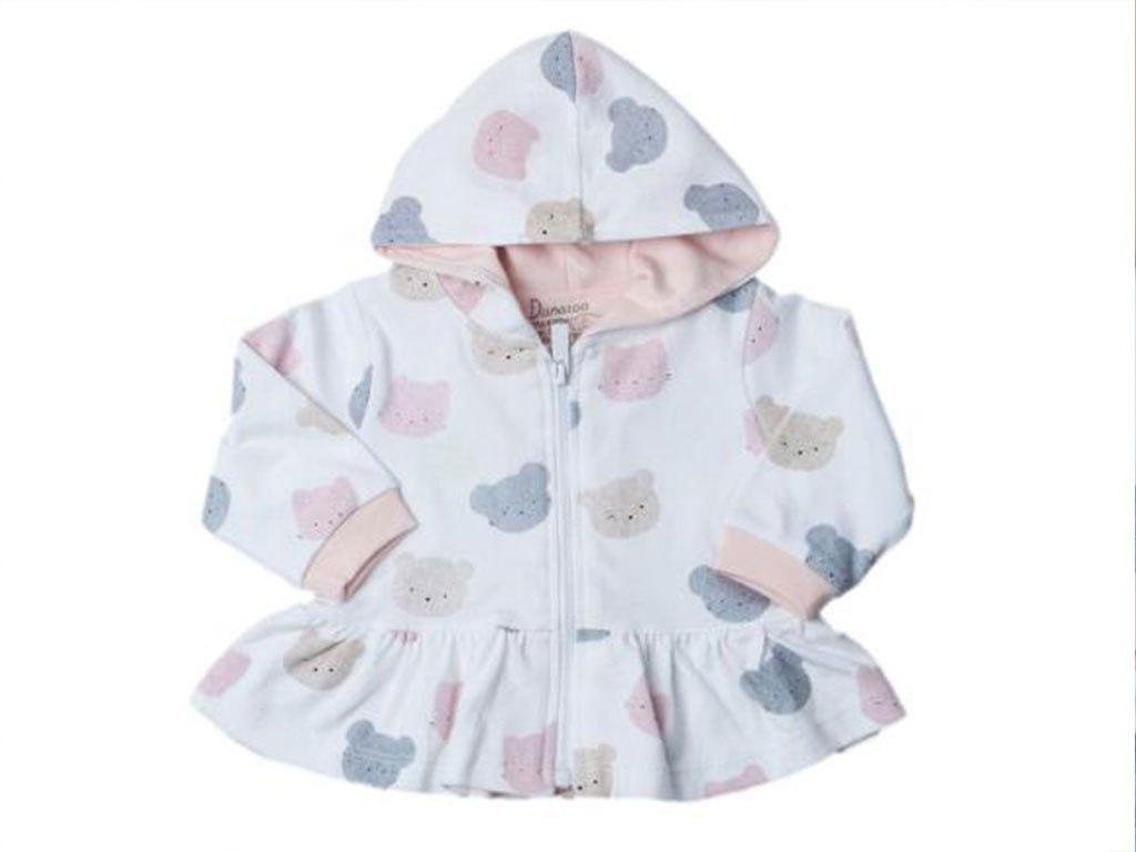 سویشرت کلاهدار طرح  little kitty دانالو Danaloo