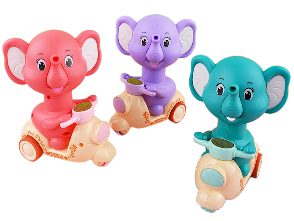 فیل فشاری اسباب بازی