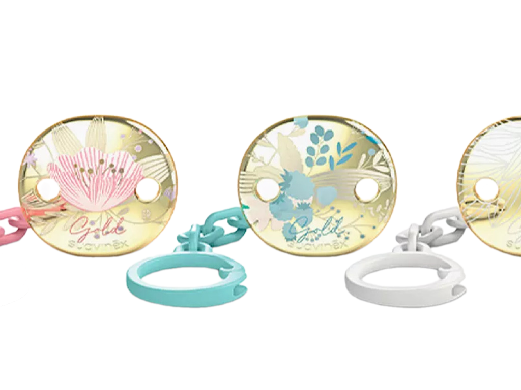 بند پستانک مدل گلد سواوینکس suavinex