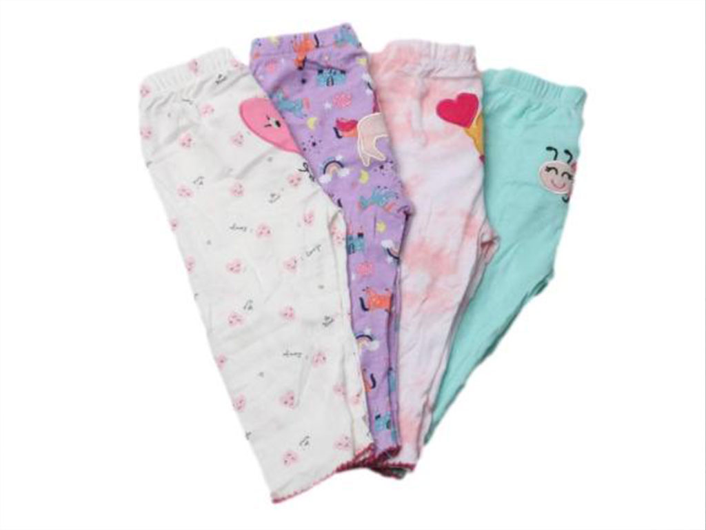 شلوار راحتی دخترانه نوزادی 12-9 ماه کارترز لاو carters love