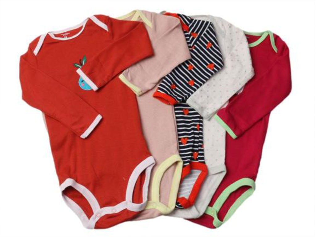 بادی آستین بلند نوزادی دخترانه 18 ماه کارترز لاو carters love