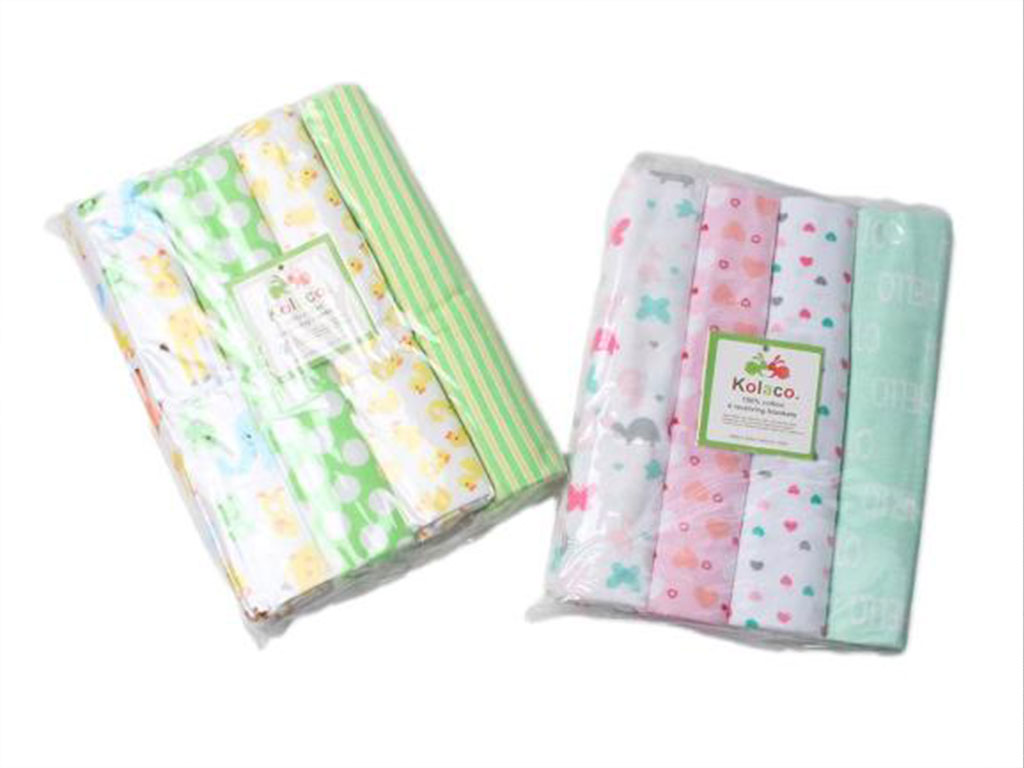 خشک کن نوزادی دخترانه سایز بزرگ 4 عددی کولاکو kolaco