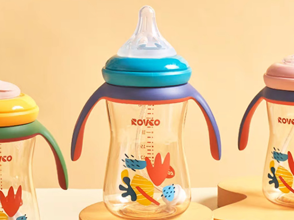 شیشه شیر آنتی کولیک نوزادی بالای 6 ماه حجم 240 میلی لیتر رووکو  ROVCO