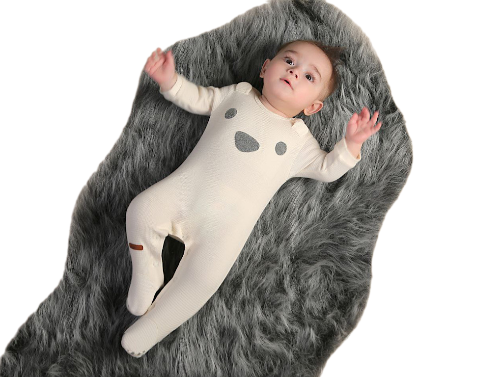 سرهمی جورابدار نوزادی طرح PUPPY دانالو Danaloo