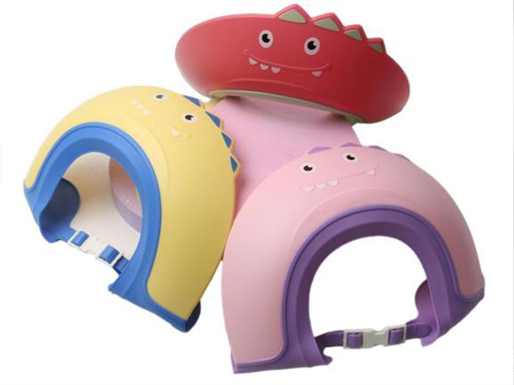 کلاه محافظ حمام نوزاد و کودک سیلیکونی طرح اژدها