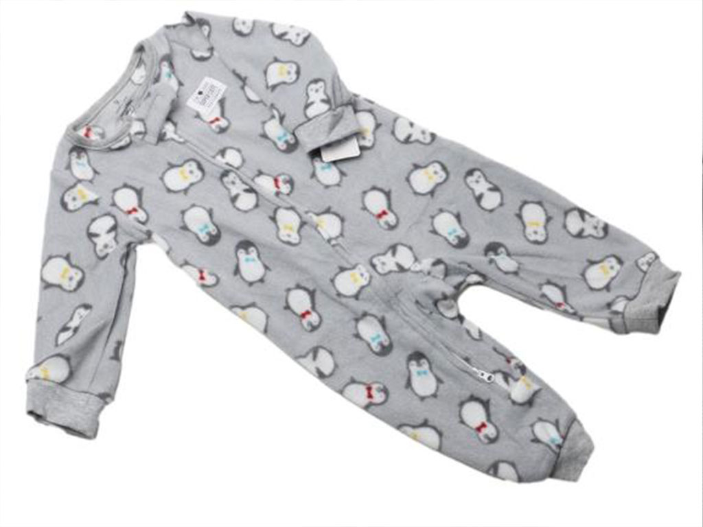 سرهمی کرکی نوزادی دخترانه طرح پنگوئن کارترز carters