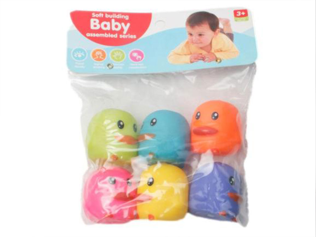 پوپت حمام نوزادی 6 عددی مدل سوتی طرح حیوانات