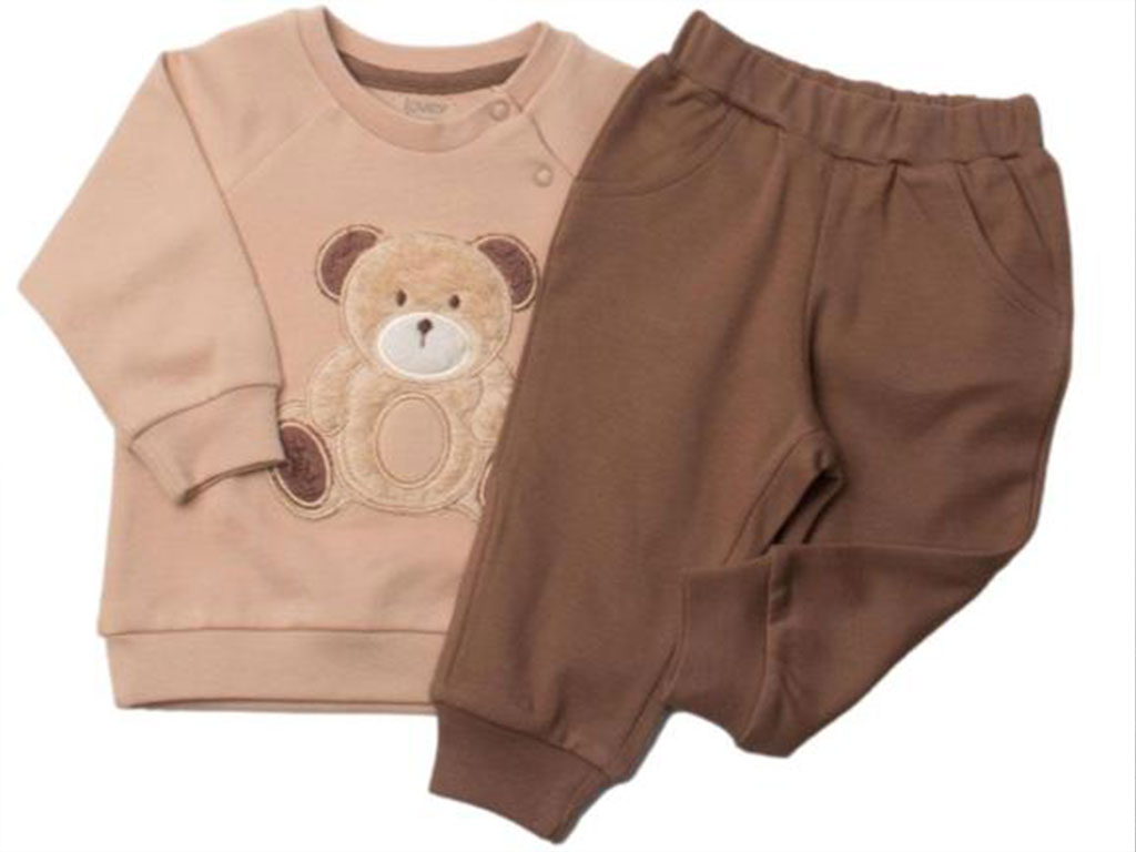 بلوز و شلوار راحتی پسرانه طرح تدی لاوی داوی lovey dovey