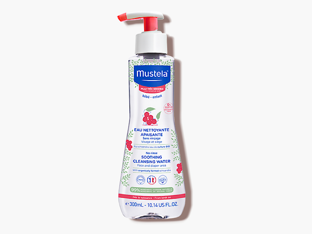 لوسیون صورت پوست حساس مدل سوتینگ 300 میلی لیتر موستلا mustela
