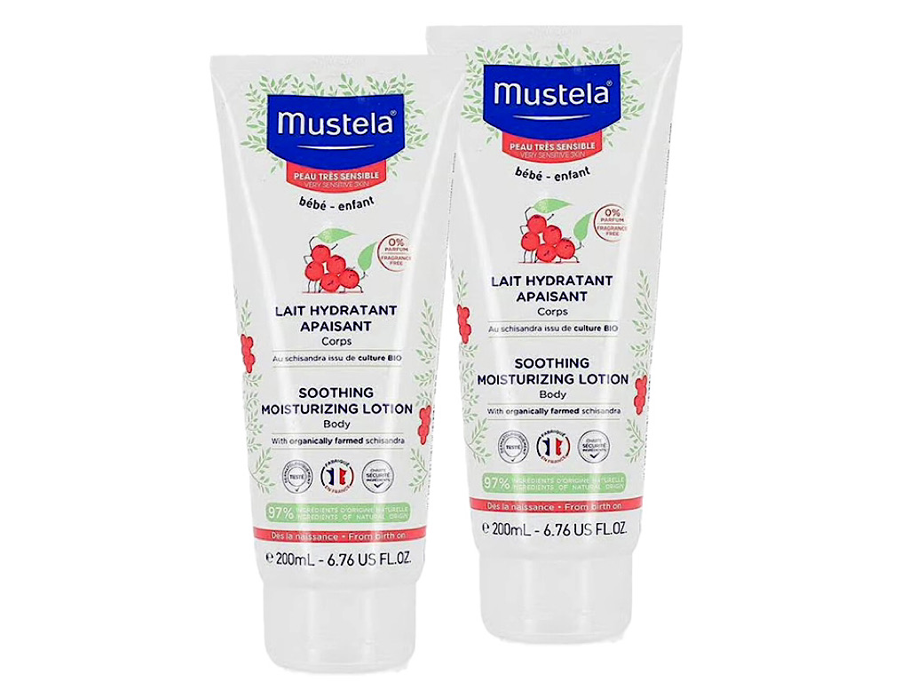 لوسیون بدن پوست حساس 200 میلی لیتر موستلا mustela