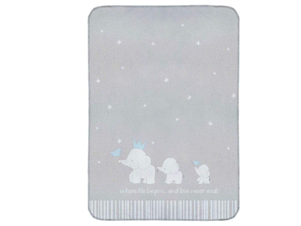 پتو دورپیچ نخی طرح ENDLESS LOVE-BOY رزبرن ROSEBORN