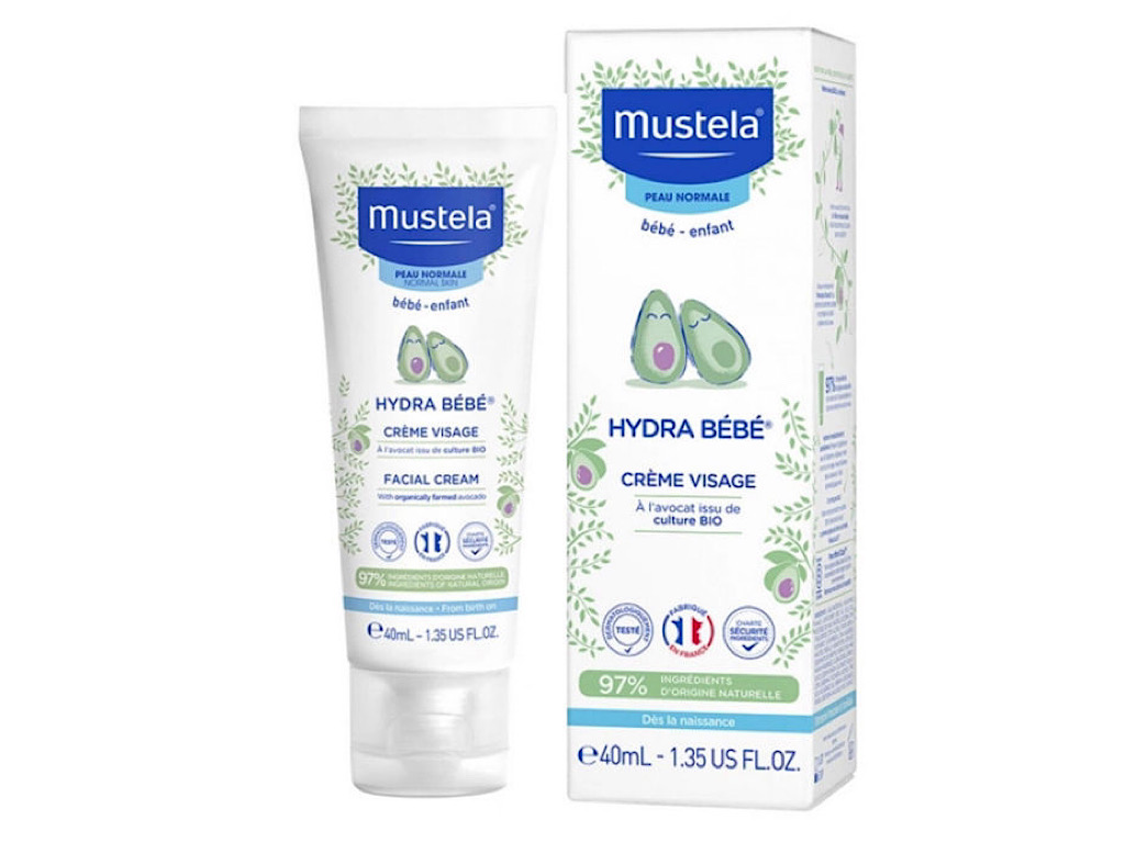 کرم هیدرا ب ب  مرطوب کننده کودک  40 میل موستلا  mustela