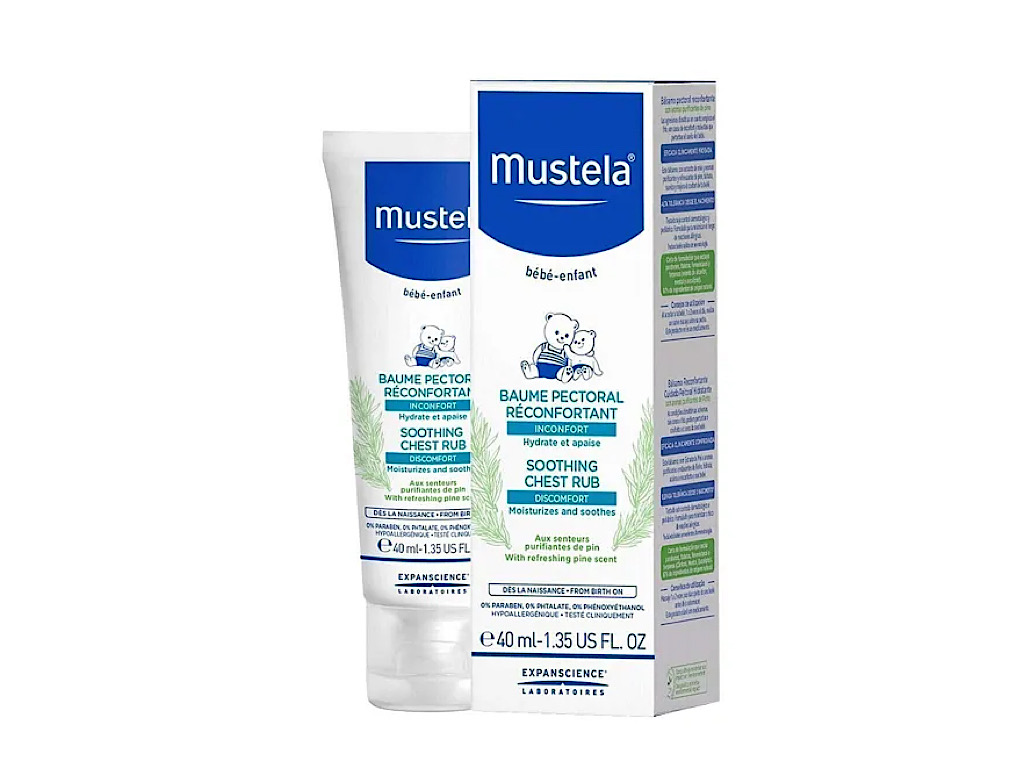 کرم آرامش بخش و تسکین قفسه سینه نوزاد دهنده حجم 40 میلی لیتر موستلا   mustela