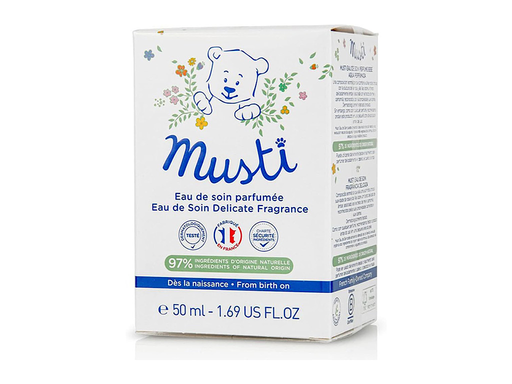 ادکلن کودک موستلا مدل Musti حجم 50 میلی لیتر mustela