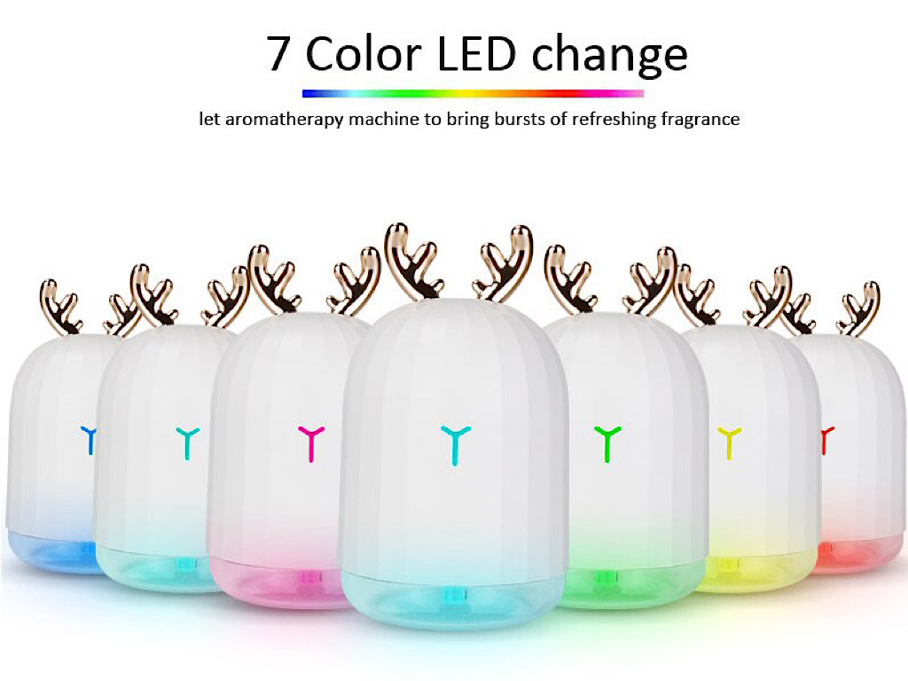 دستگاه بخور سرد چراغدار اتاق نوزاد و کودک طرح گوزن