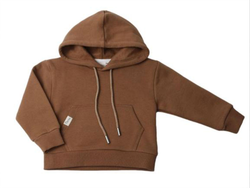 هودی توکرکی نوزادی رنگ  قهوه ای مدرن modern