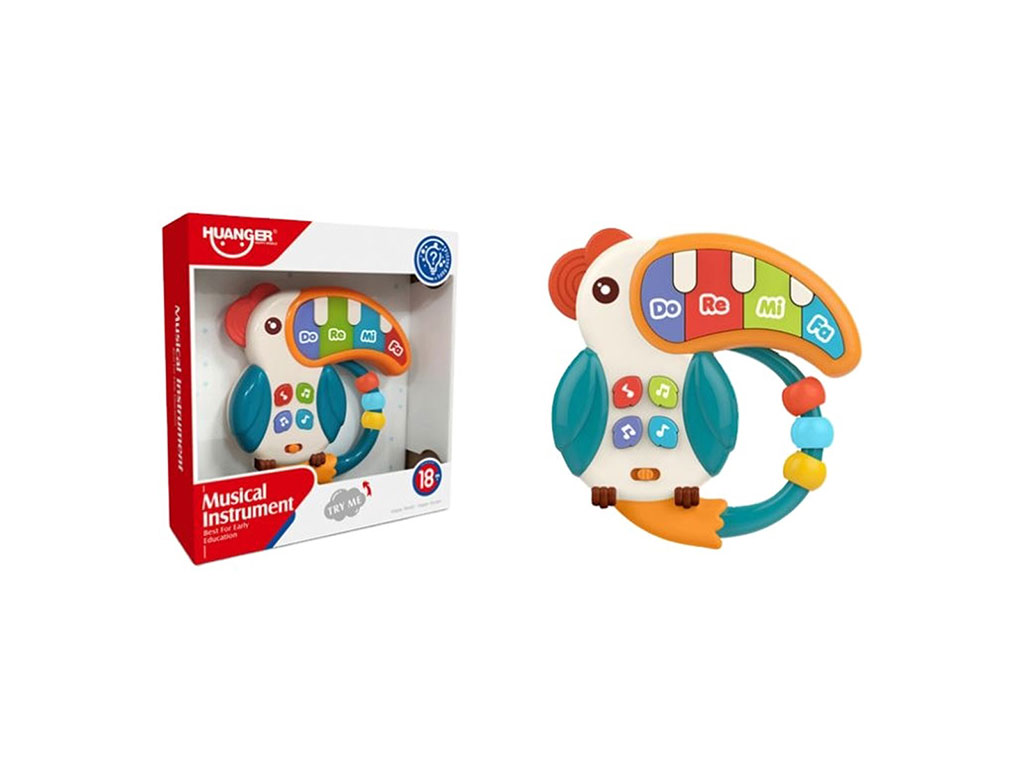 طوطی موزیکال اسباب بازی هانگر huanger