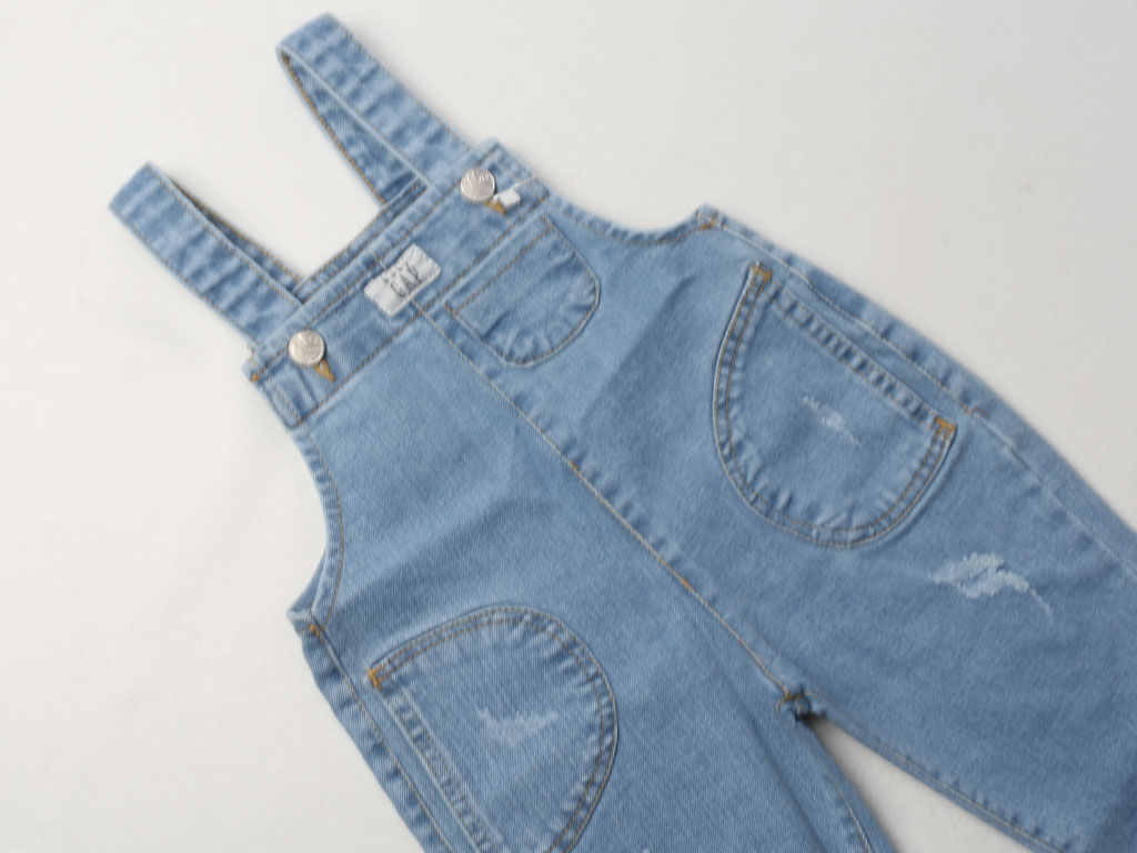 شلوار پیشبندی زاپ دار جین gap denim