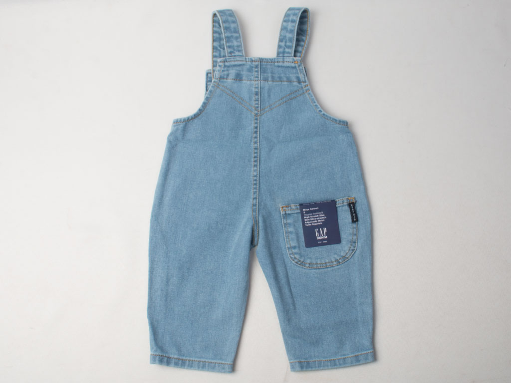 شلوار پیشبندی زاپ دار جین gap denim