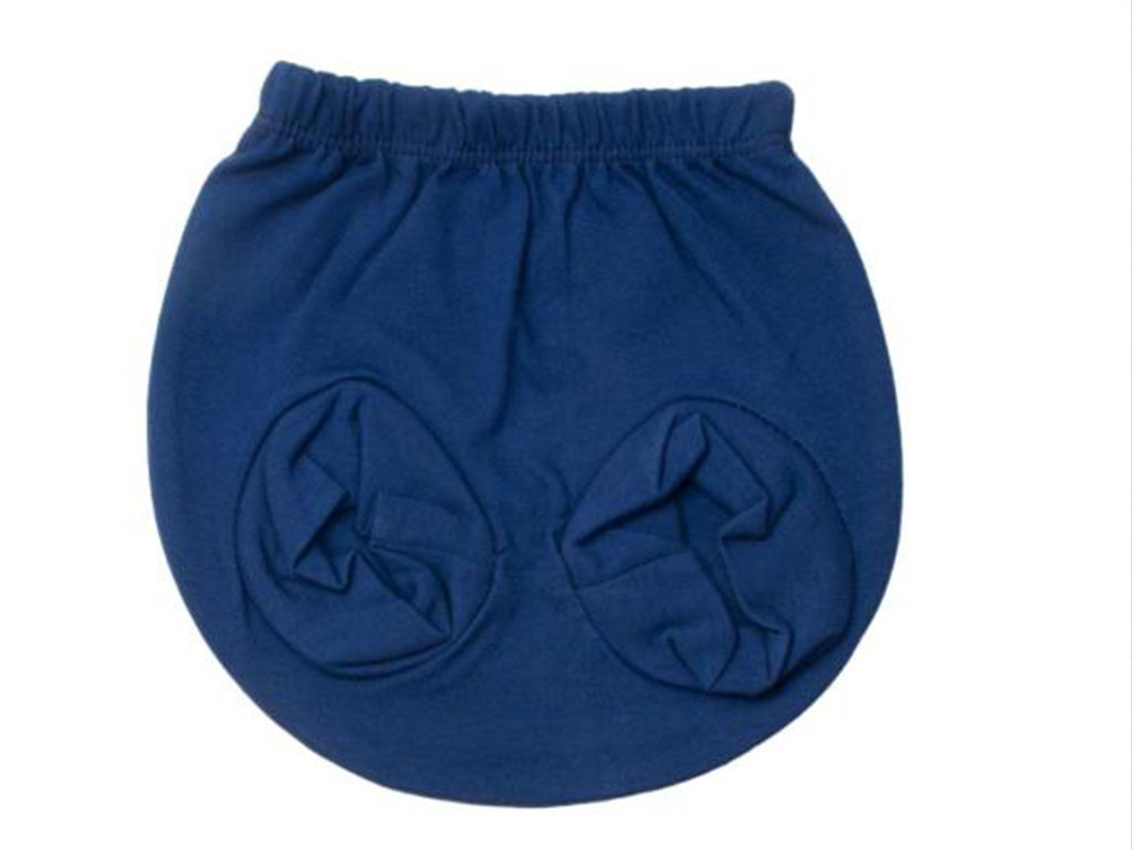 شورت عینکی رنگ سرمه ای روشن نوزادی بیبی وان baby one