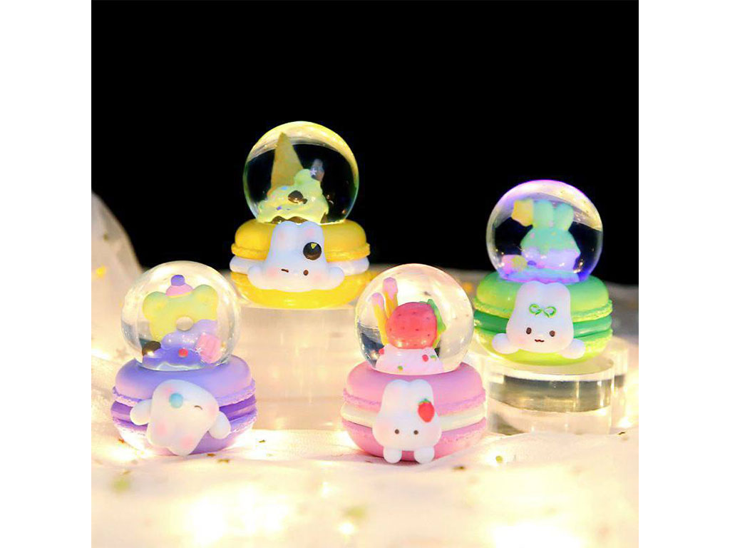 گوی چراغ دار طرح ماکارون (سایز کوچک)