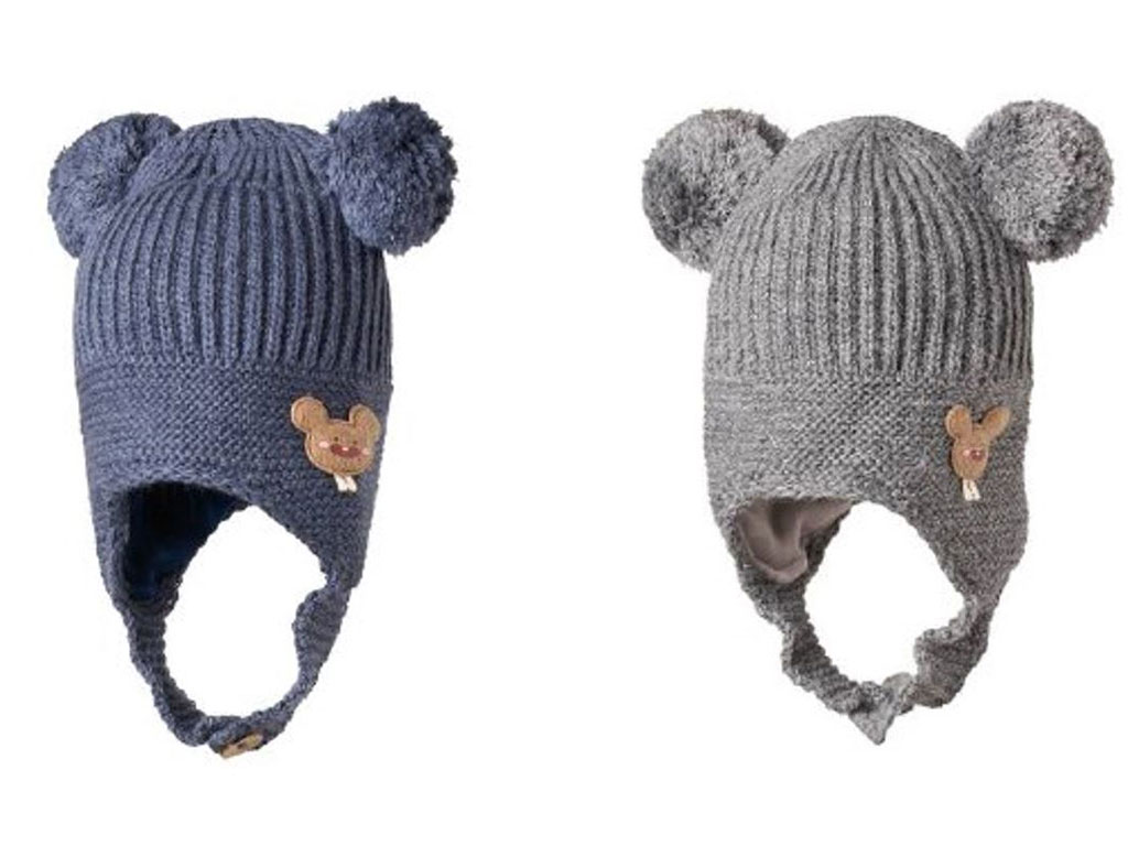 کلاه بافت زیر دکمه پوم پوم آی کلیک Icilek