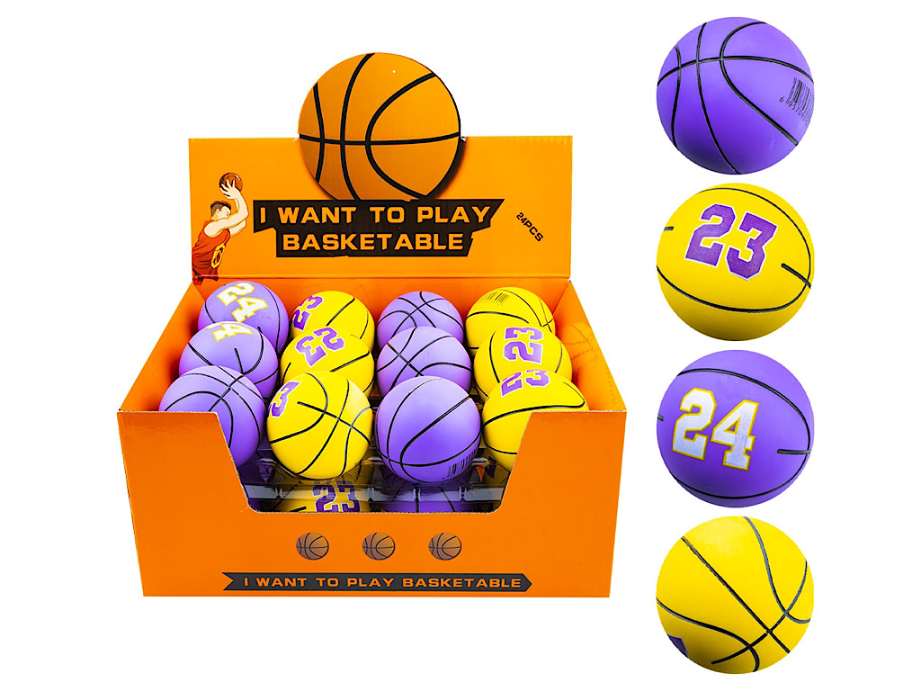 توپ شیطونک رنگی شخصیت های بسکتبالیست (سایز کوچک)