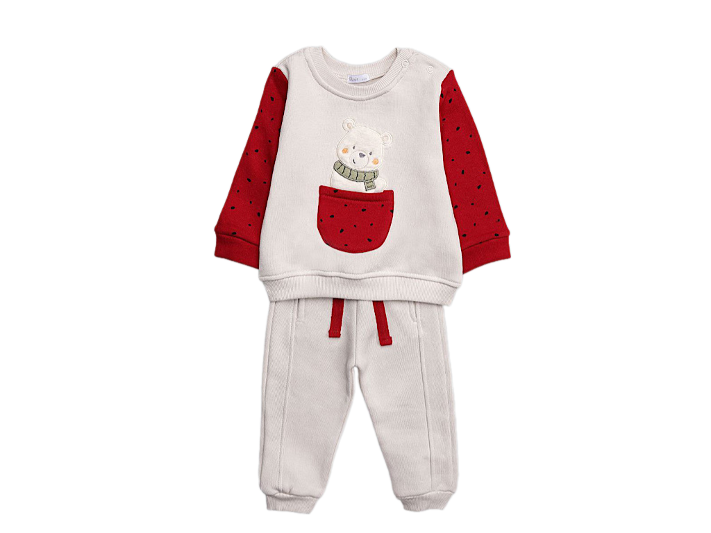 بلوز شلوار توکرکی نوزادی طرح یلدا و هندوانه پاپو  PAPO