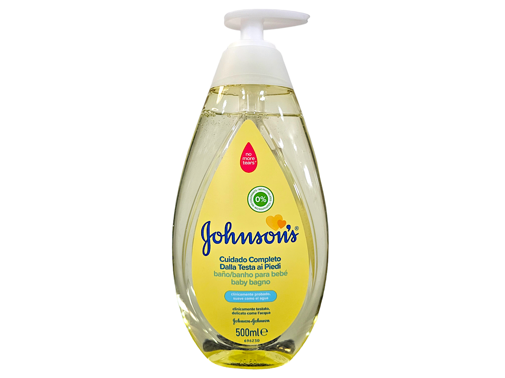 شامپو سر و بدن پمپی 500 میل جانسون johnsons