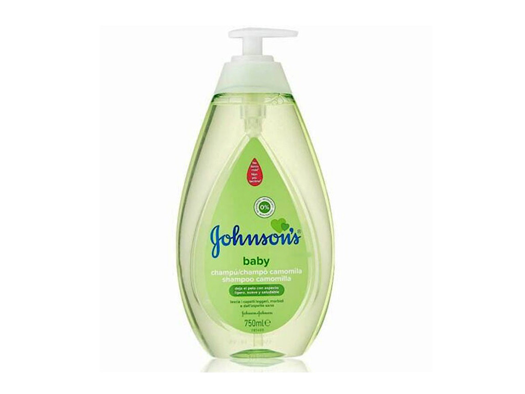 شامپو سر  پمپی 750 میل بابونه جانسون johnsons