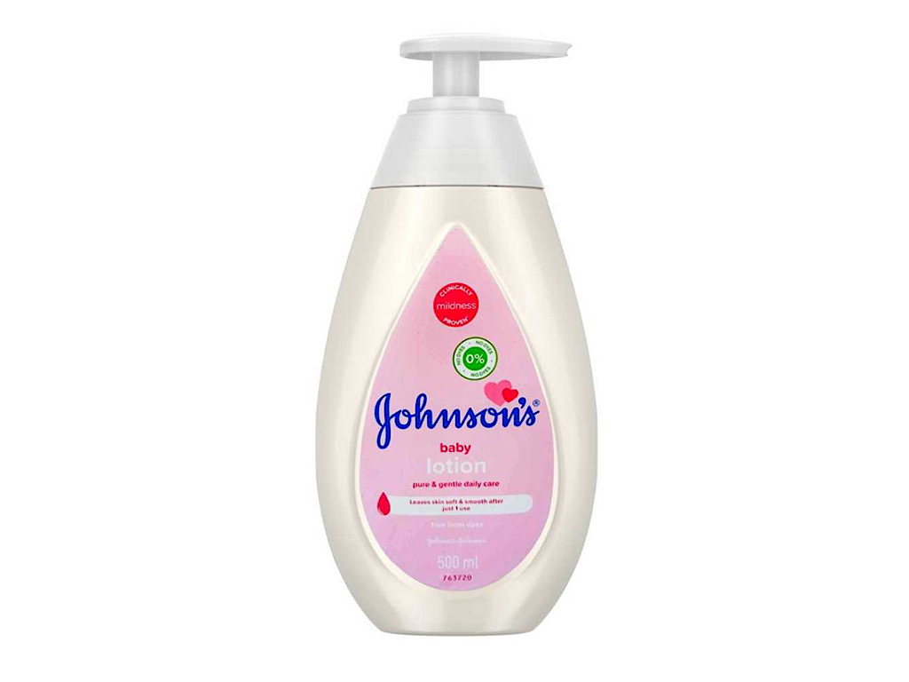 لوسیون مرطوب کننده پمپی 500 میل جانسون johnsons