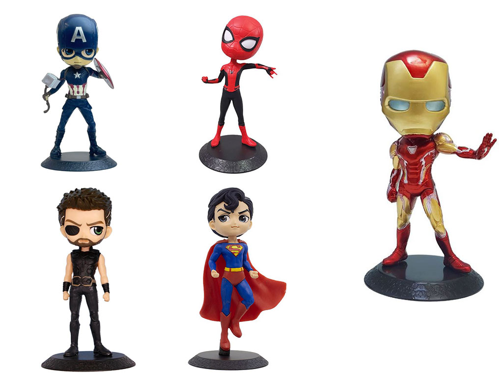 اکشن فیگور مدل کیوپاسکت شخصیت های پسرانه