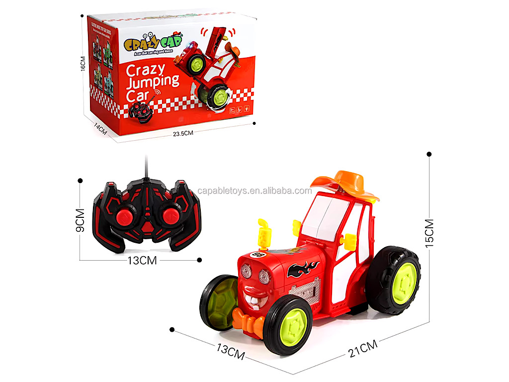 تراکتور دیوانه کنترلی  شارژی CRAZY CAR