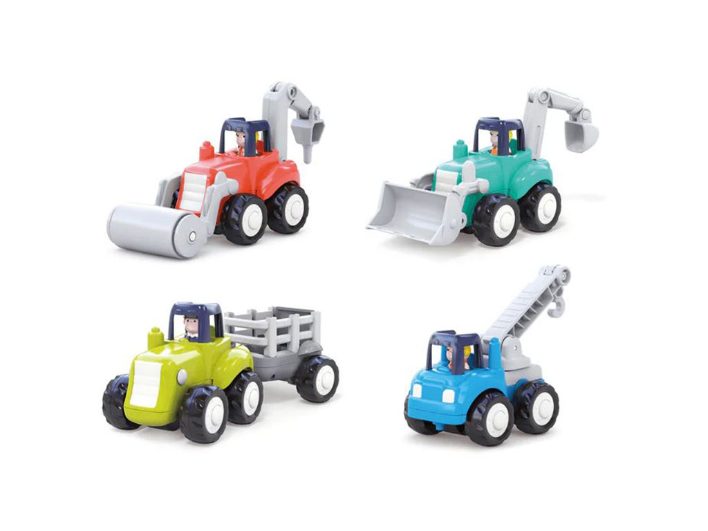 ماشین راه سازی اسباب بازی هولا تویز hola