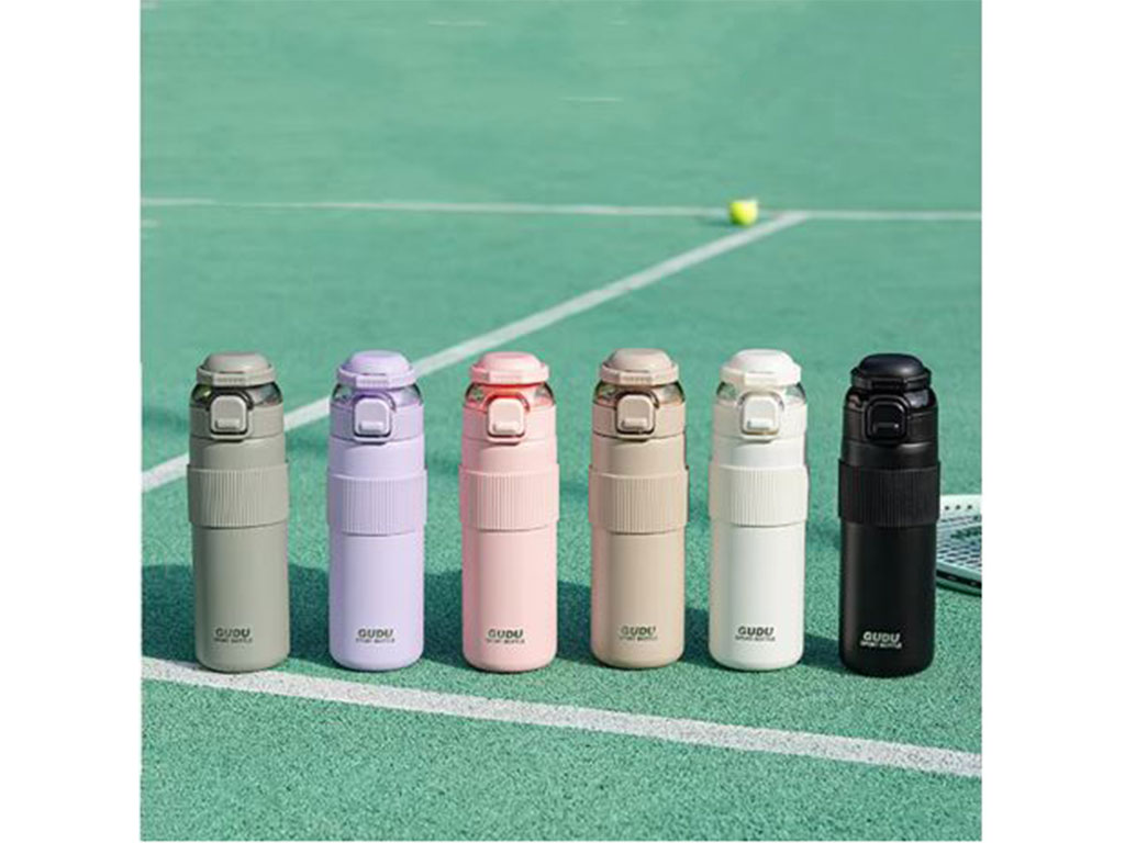 فلاسک استیل 700میلی لیتر دوکاره دارای دسته