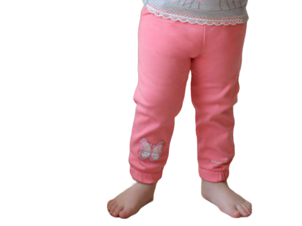 شلوار راحتی نوزادی دخترانه طرح فلاور به آوران behavaran