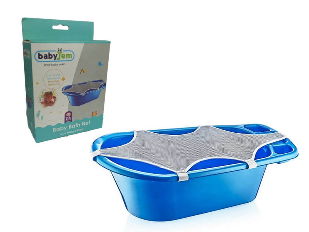 توری وان حمام نوزادی سایز کوچک بیبی جم baby jem