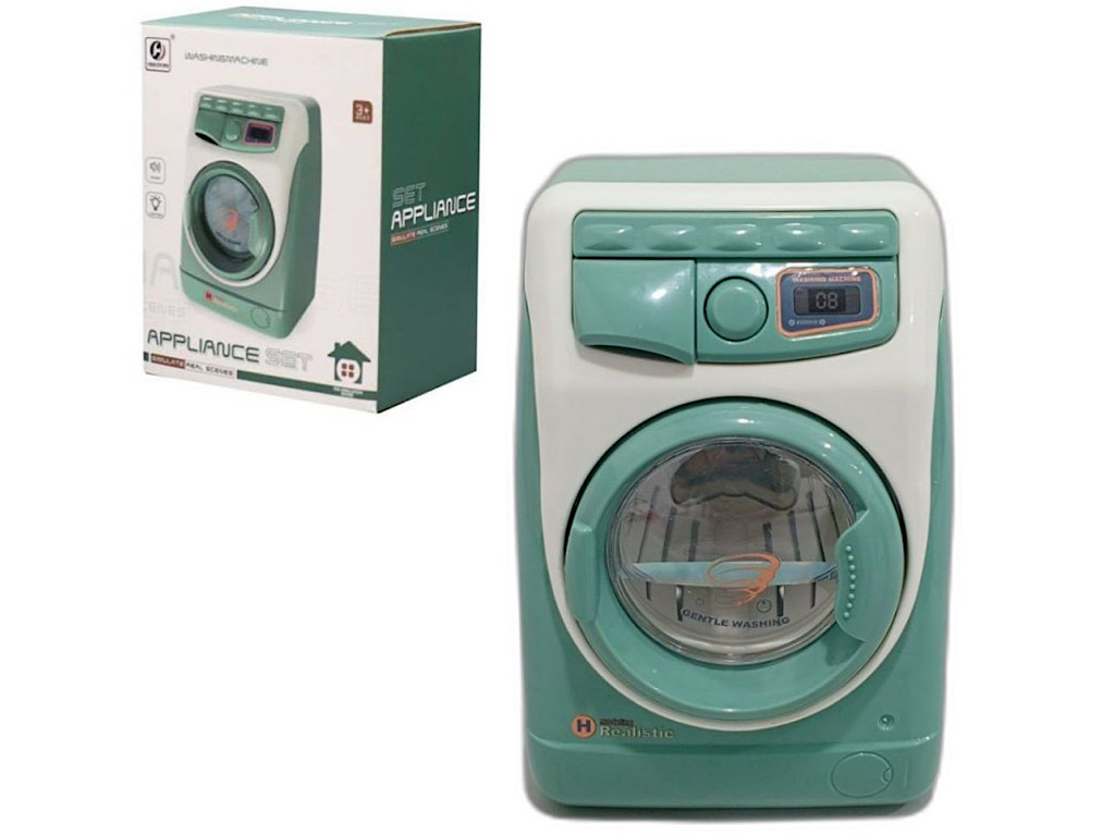 ماشین لباسشویی موزیکال و چراغ دار اسباب بازی yihut toys