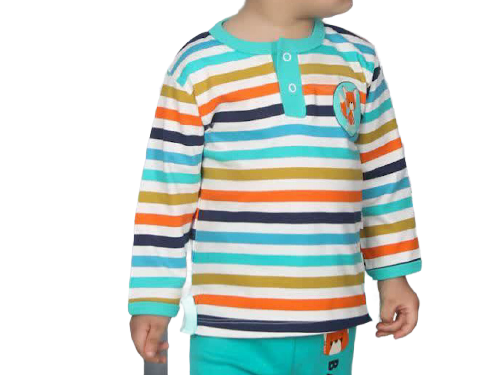 بلوز نوزادی طرح روباه بی بی سان baby sun