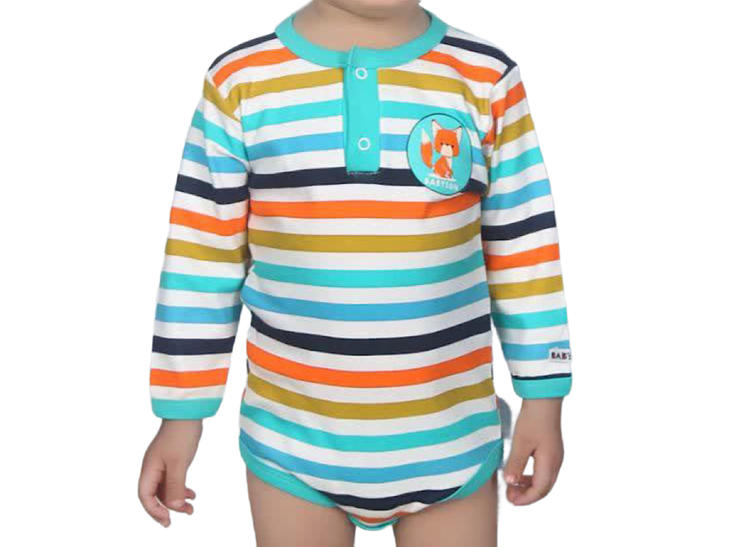 بادی نوزادی طرح روباه بی بی سان baby sun