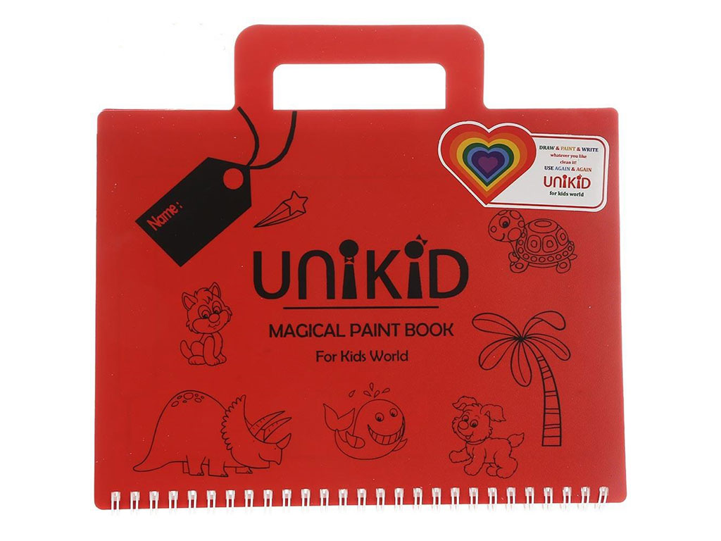 دفتر رنگ آمیزی جادویی unikid