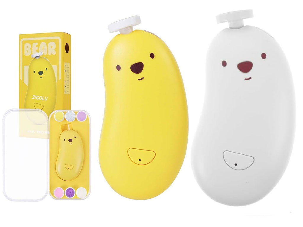 ست سوهان ناخن شارژی و چراغ دار نوزاد و کودک