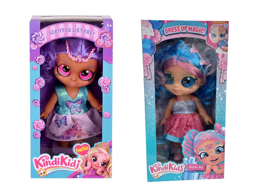 عروسک چشم تیله ای اسباب بازی kindikids