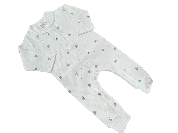 سرهمی نوزادی دخترانه طرح برگ سبز دانالو Danaloo