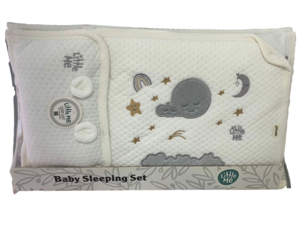 سرویس خواب 3 تکه نوزادی طرح ماه و ستاره لیتل می Little Me