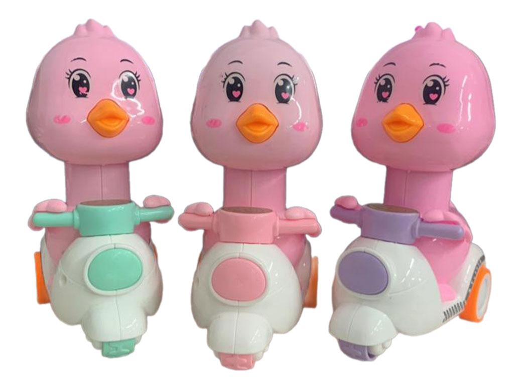 اردک فشاری موتور سوار اسباب بازی